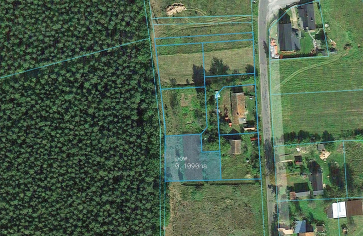 Działka Sprzedaż Borucice 9